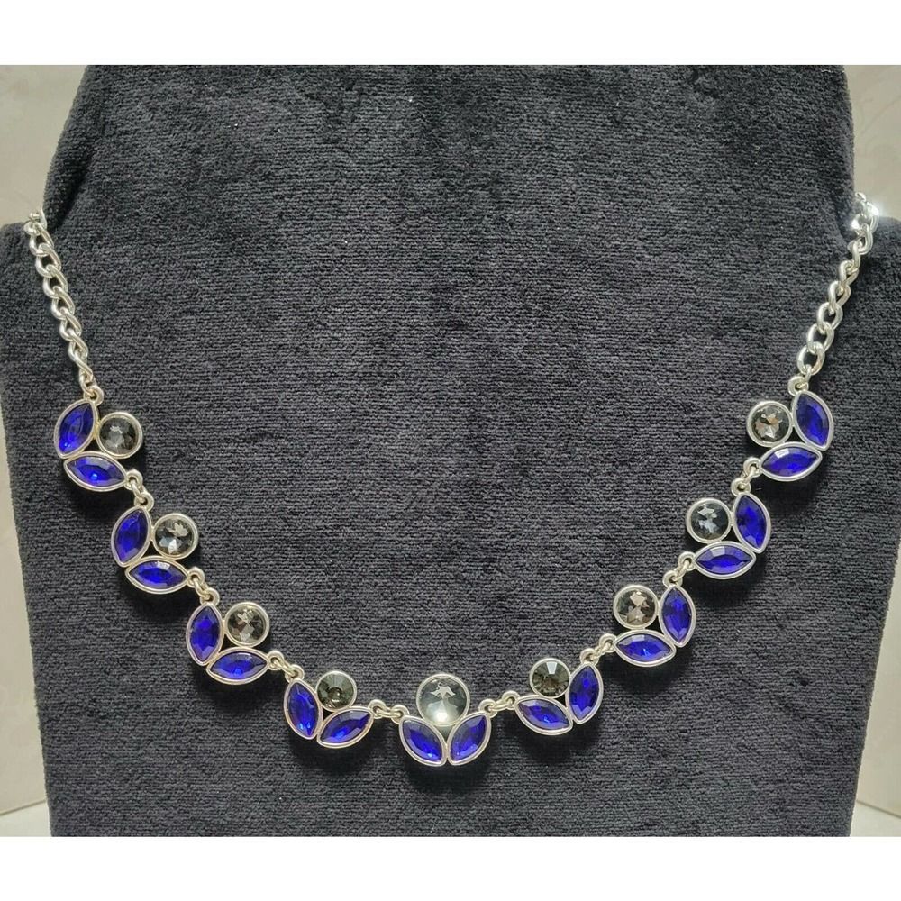 🌷Liz CLAIBORNE Rhinestone TULIP Necklace Perfect for Easter or MOM